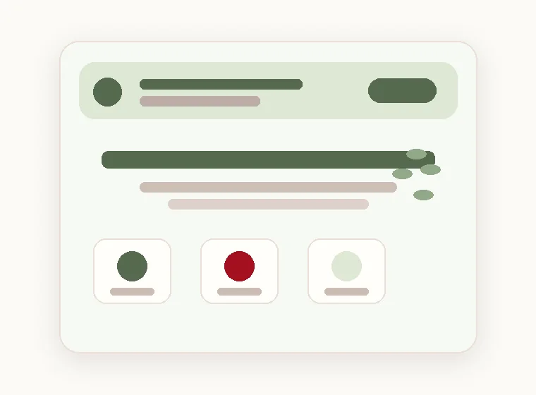 Prévia do template Pastel Sage
