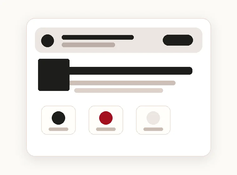 Prévia do template Soft Grey